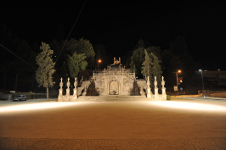 Iluminao eficiente implementada no centro de Lamego